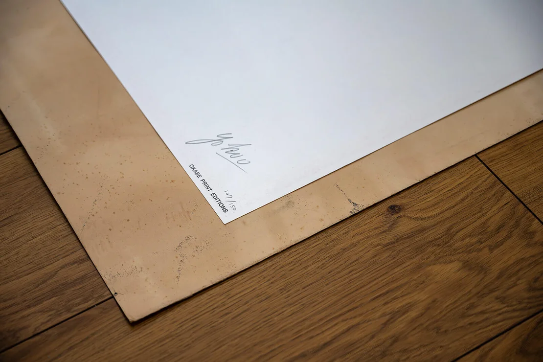 This signed edition is limited to just 150 prints.
